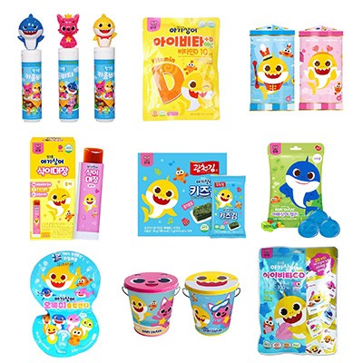 Pinkfong Baby Shark嬰幼兒食品系列