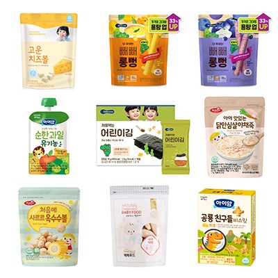 韓國最HIT Bebeook, Bebefood, ILDONG, Bebest有機嬰幼兒食品