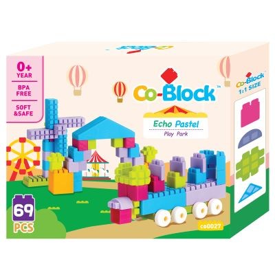 Co-Block 韓國製造軟膠積木玩具