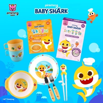 Pinkfong Baby Shark嬰幼兒食品,餐具及用品