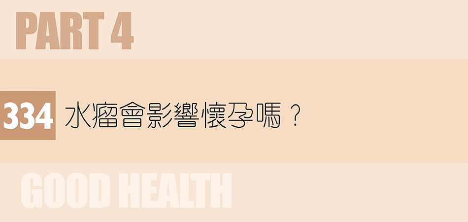 水瘤會影響懷孕嗎？